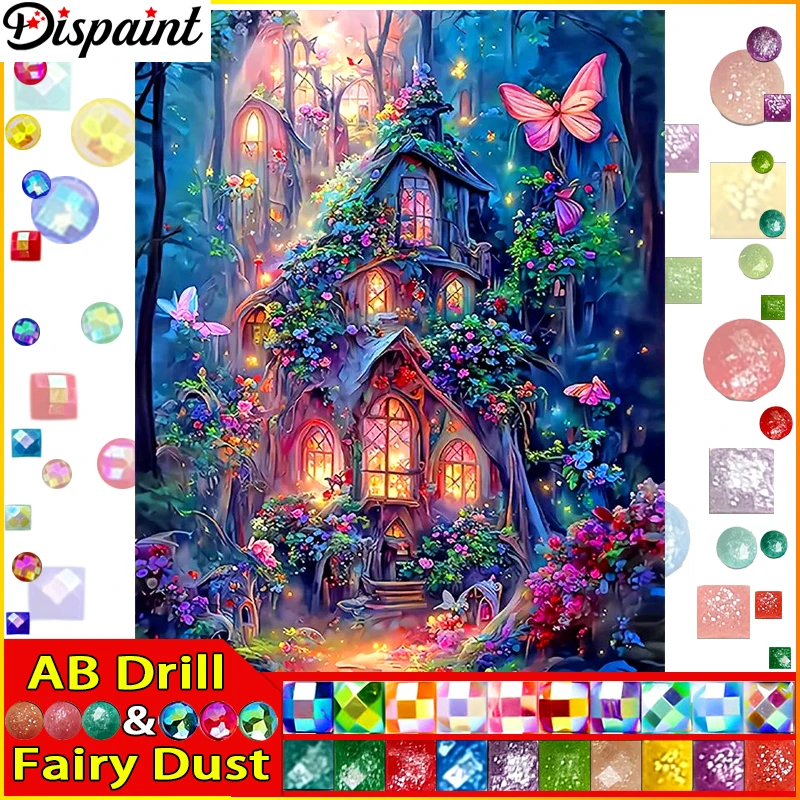 Dispaint Fairy Dust AB Full diamond Painting