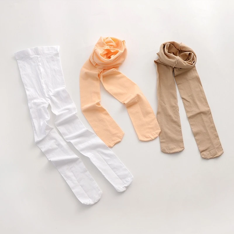 Stocking Velvet Solid White Pantyhose Summer Spring Candy Color Pantyhose Ballet Dance Tights for Girls