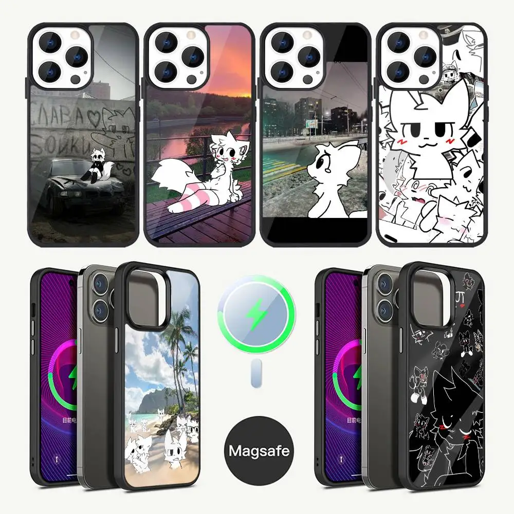 

Boykisser Phone Case For iPhone 16,15,14,13,12,11,Plus,Pro,Max Mini Magsafe Magnetic Wireless Charging