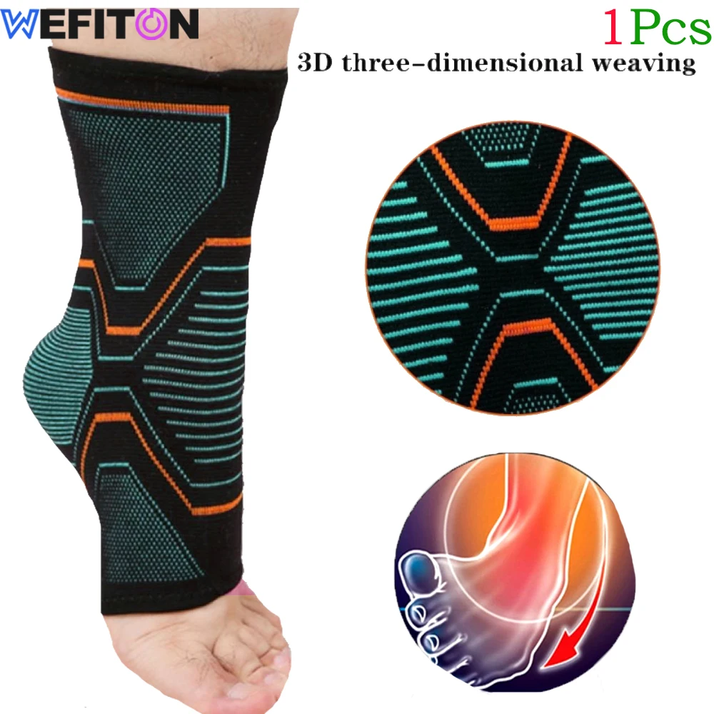 1Pcs Professional Ankle Brace Compression Sleeve Ankle Support Stabilizer Wrap,Heel Brace for Women Men,Heel Spurs,Injury,Sports