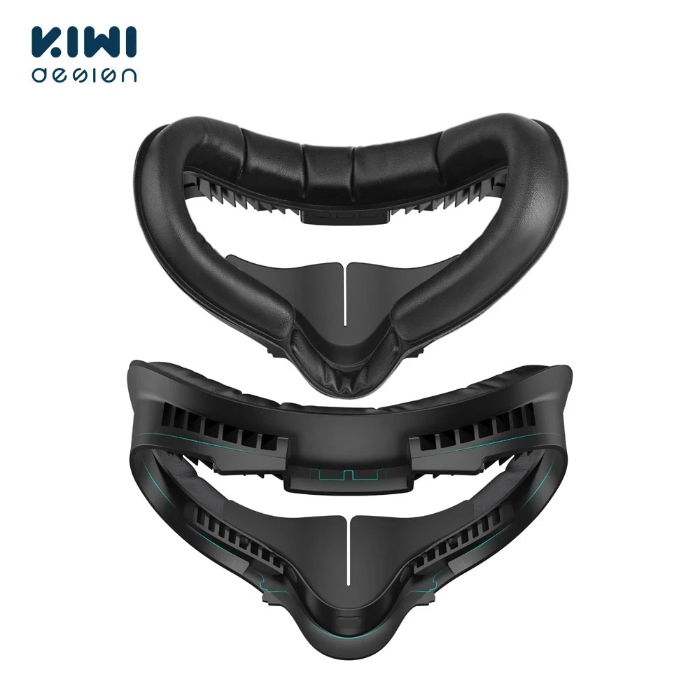 

KIWI design Upgraded Facial Interface Set For Oculus Quest 2 Accessories Replacement Face Pad Cushion Interface VR Accessories