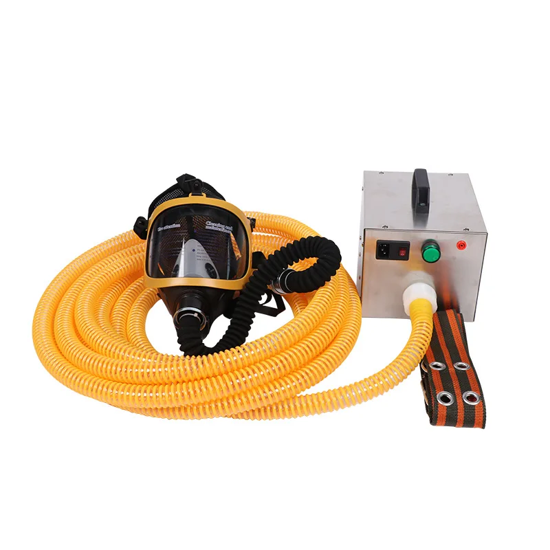 Long tube respirator Self-priming plug-in intelligent battery respirator Filter dust mask 1/2/3/4 people
