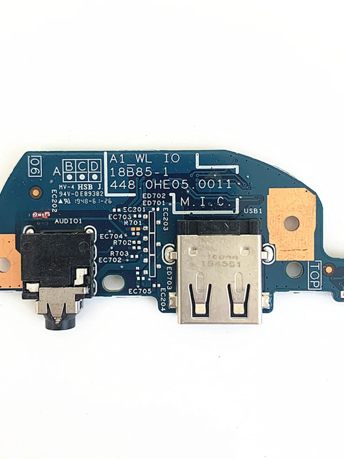 

New for Xiaomi RedmiBook XMA1901-AA BA YO USB Board Audio Board Sound Card Board 18B85-1
