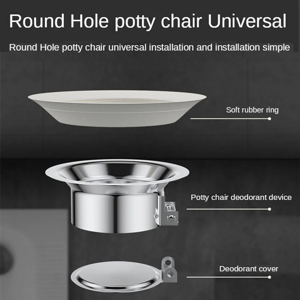 S/L Stainless steel Toilet Floor Deodorize Stopper Squatting Pan Anti-smell Plug Bathtub Anti-blocking Cover Bathroom Accessory