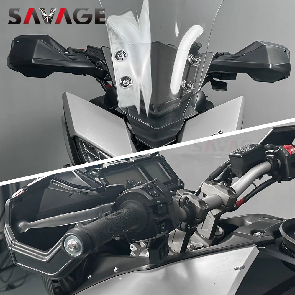 Motorcycle Handguard For Yamaha MT-09 Tracer 2015-2020 Tracer 900 /GT 2018-2020 FJ09 Handlebar Extended Windshield Hand Guard