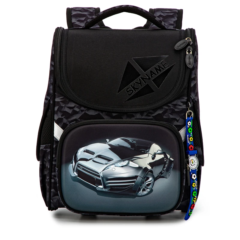 Children School Bags for Boys Orthopedic Breathable Backpack Racing Car kids School Bag 1-5 Grade Boy Knapsack Mochila Escolar