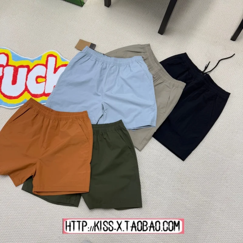 

2026 Summer Casual Outdoor Waterproof Shorts Versatile Sports Couple Pants Straight Leg Nylon Fabric Anti-Splash Function