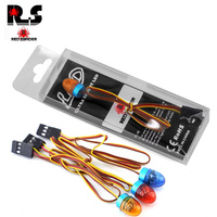 Multi-function LED Lamp Strobing-blasting/Flashing/Rotating Light for 1/10 RC Model Car 1:14 Tamiya Tractor RC Engineering Truck