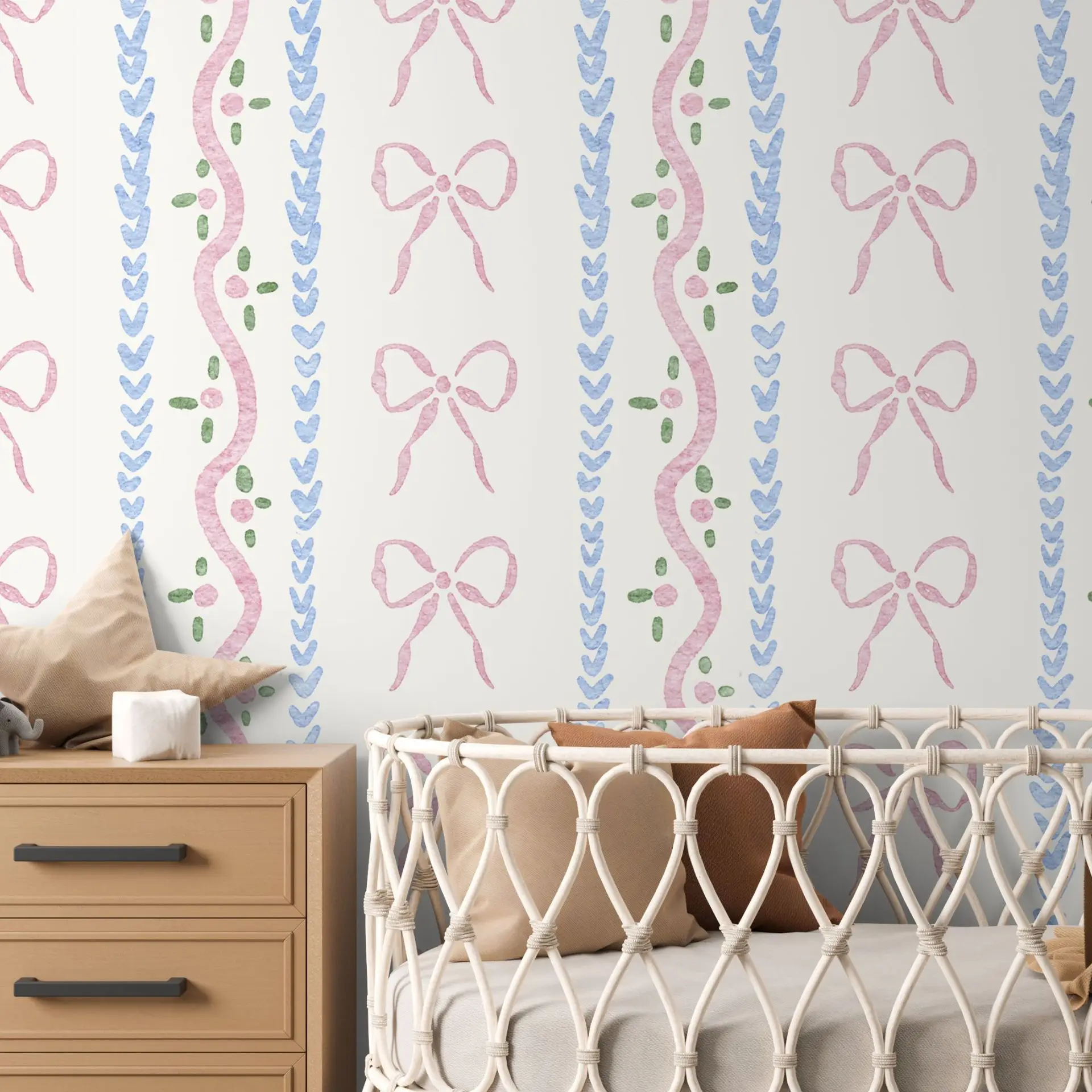 Peel and Stick Floral Wallpaper Female Face Line Removable Sketch Contact Paper for Home Bathroom Decoration