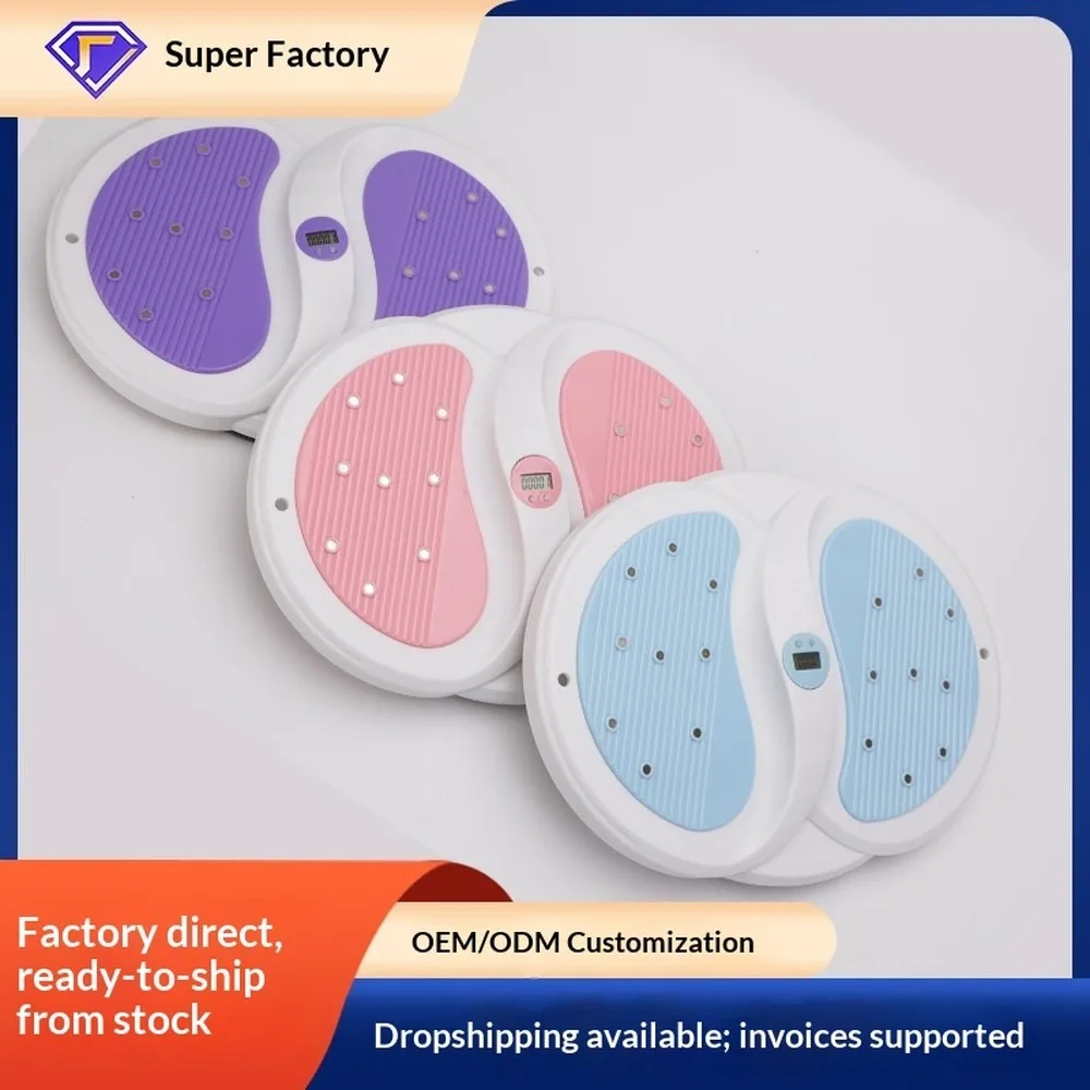 Magnetic Waist Twisting Disc with Counter, Thickened Non-Slip Twister Board, Home Fitness Equipment for Waist Exercise