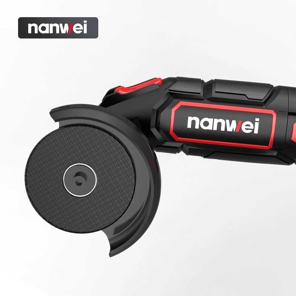 NANWEI Type-c charging interface mini 12V lithium-ion angle grinder small portable