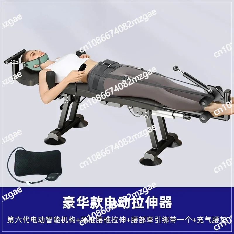 Electric Lumbar Spine Tensioner & Traction Table - usage example