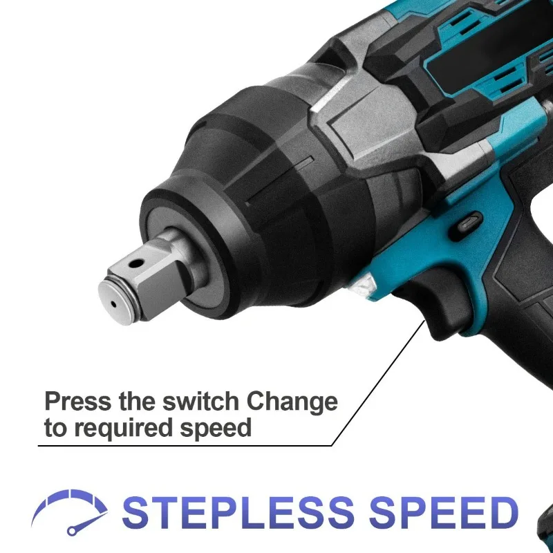 3100N.M 고토크 브러시리스 전기 임팩트 렌치 Makita 18V 배터리 용 3/4 인치 무선 전기 렌치 전동 공구