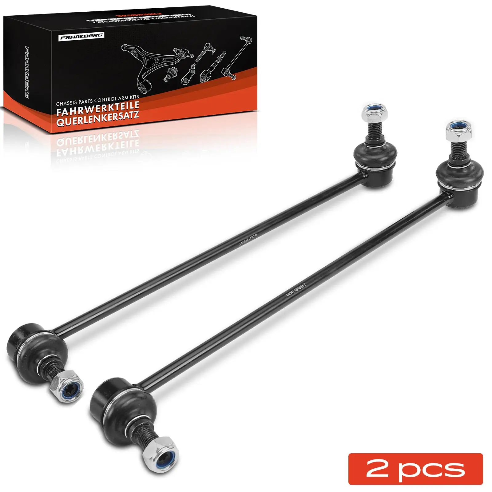 Frankberg 2x biellettes d'essieu avant gauche droite pour VW Golf Plus Sports van V Variant VI VII Jetta Passat Scirocco 1K0411315E