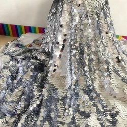 Sequin Fabric for Decorative Background Wall Tablecloth Creative Fashion Designer Handmade Diy Sewing Material Cloth