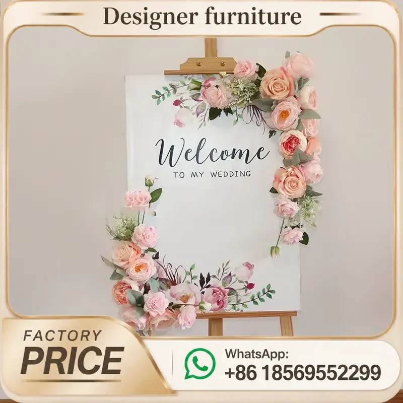 Custom Wedding Welcome Sign Personalized Background Board Party Decoration Display Happy Event Photo Prop