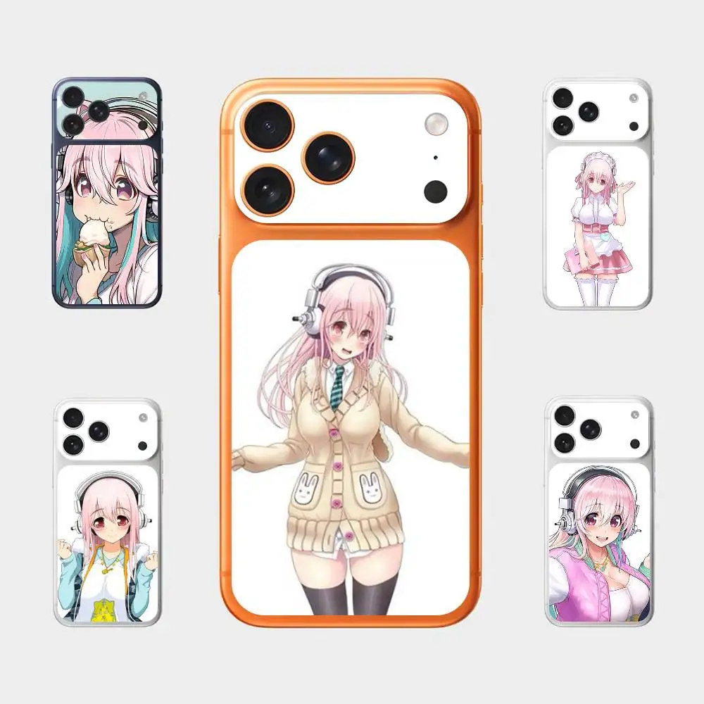 

Super Singer Sonico Back Cover Decal Protective Sticker For Iphone 17 Pro Max Skin Sticker Back Protective Decorative Stickers