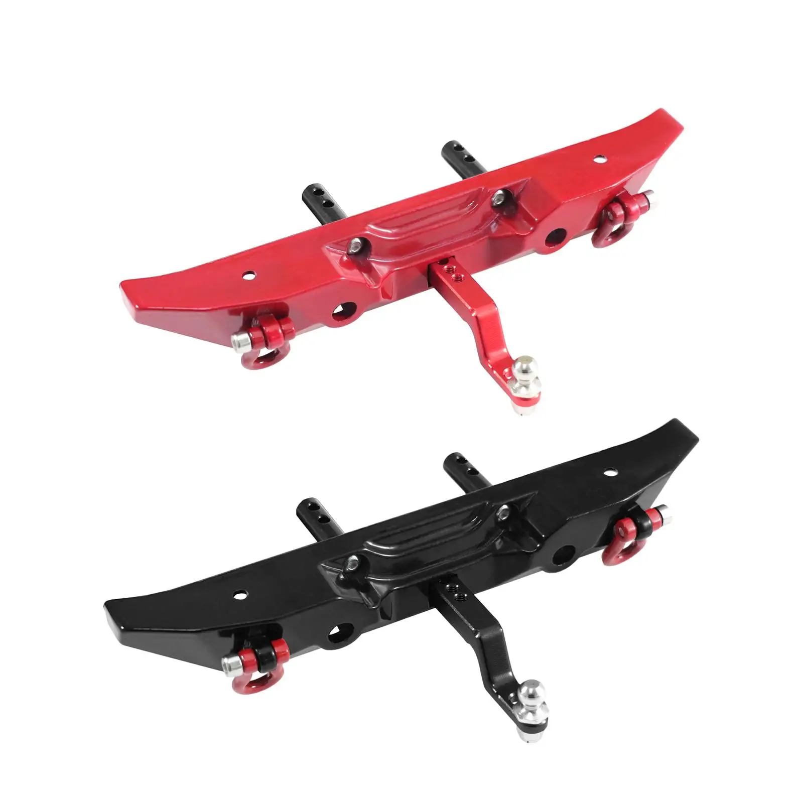 

1 12 RC Car Upgrade Bumper Aluminum Rear Guard Mount Replacement Accessories for Compatible MN