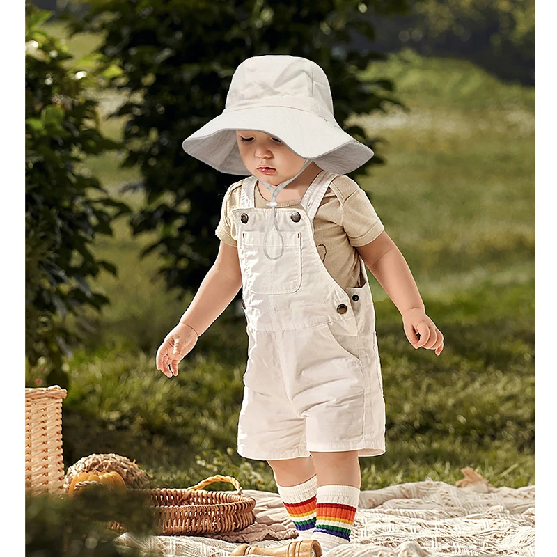 

Baby Sun Hat for Girl Kid Summer Hat Bucket Hat Protection Outdoor Beach Cap Fashion Panama Cap Fisherman Hat Gift