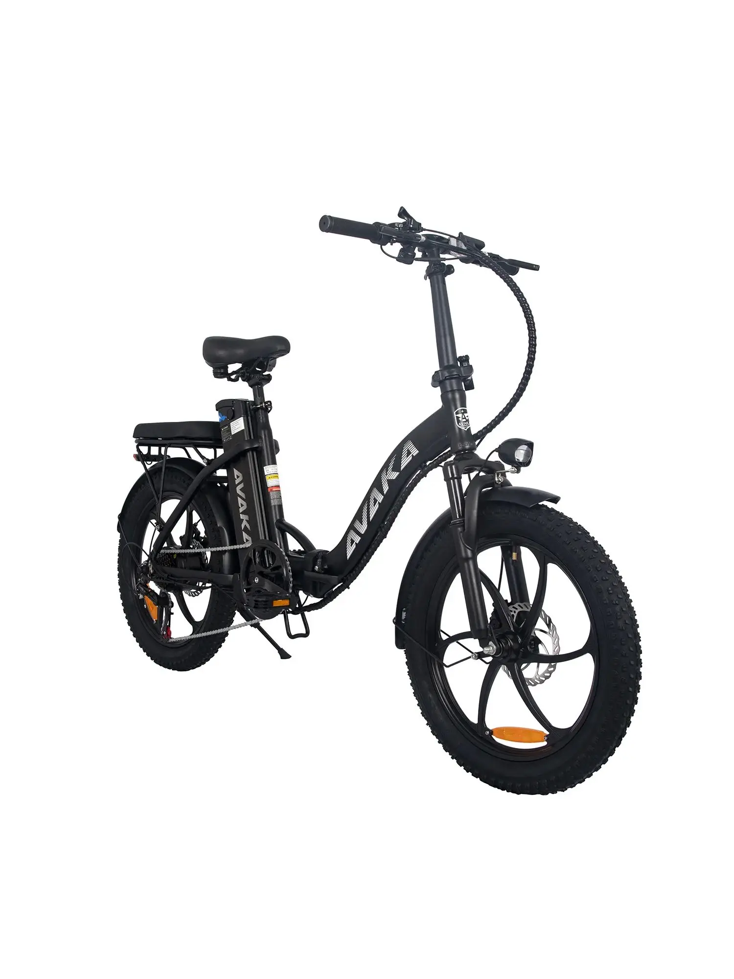 AliExpress AVAKA BZ20 PLUS Foldable Adult Electric Bicycle 500W Men's E-Mountain ebike 870WH Battery,20 Inch Fat Tire women's Electric Bike