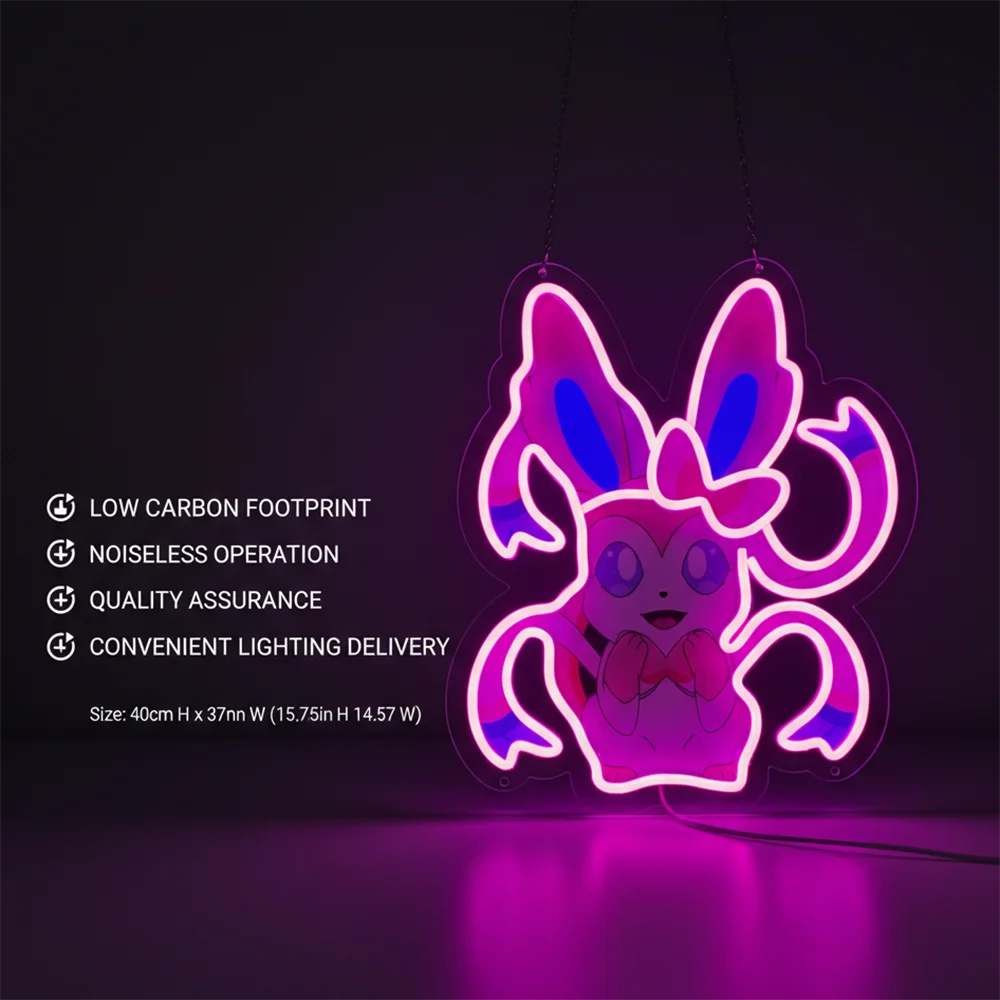 Anime Pokemon Sylveon Acrylic  - Home Bar Supplies review and price