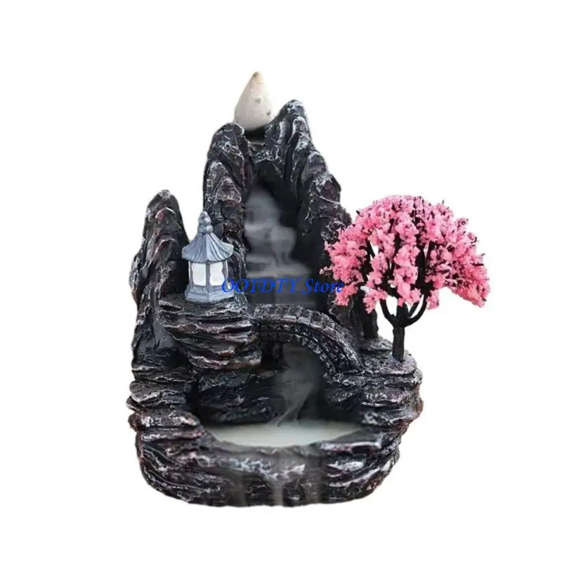 367A Unique Backflow Incenses Burners Waterfall Backflow Incenses for Calm Experience
