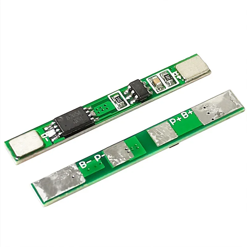 لوحة حماية بطارية ليثيوم أيون BMS PCM ، Pcm لبطارية ليثيوم أيون ، 1S ، V ، 3A ، 10