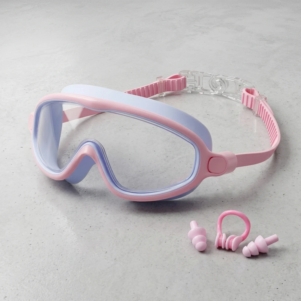 Swimming Swimming Pool Goggles Anti-Fog Kids Swimming Eyewear Leakproof Large Frame HD Lenses for Boys Girls Water Sports Gear - Aliexpress Deal