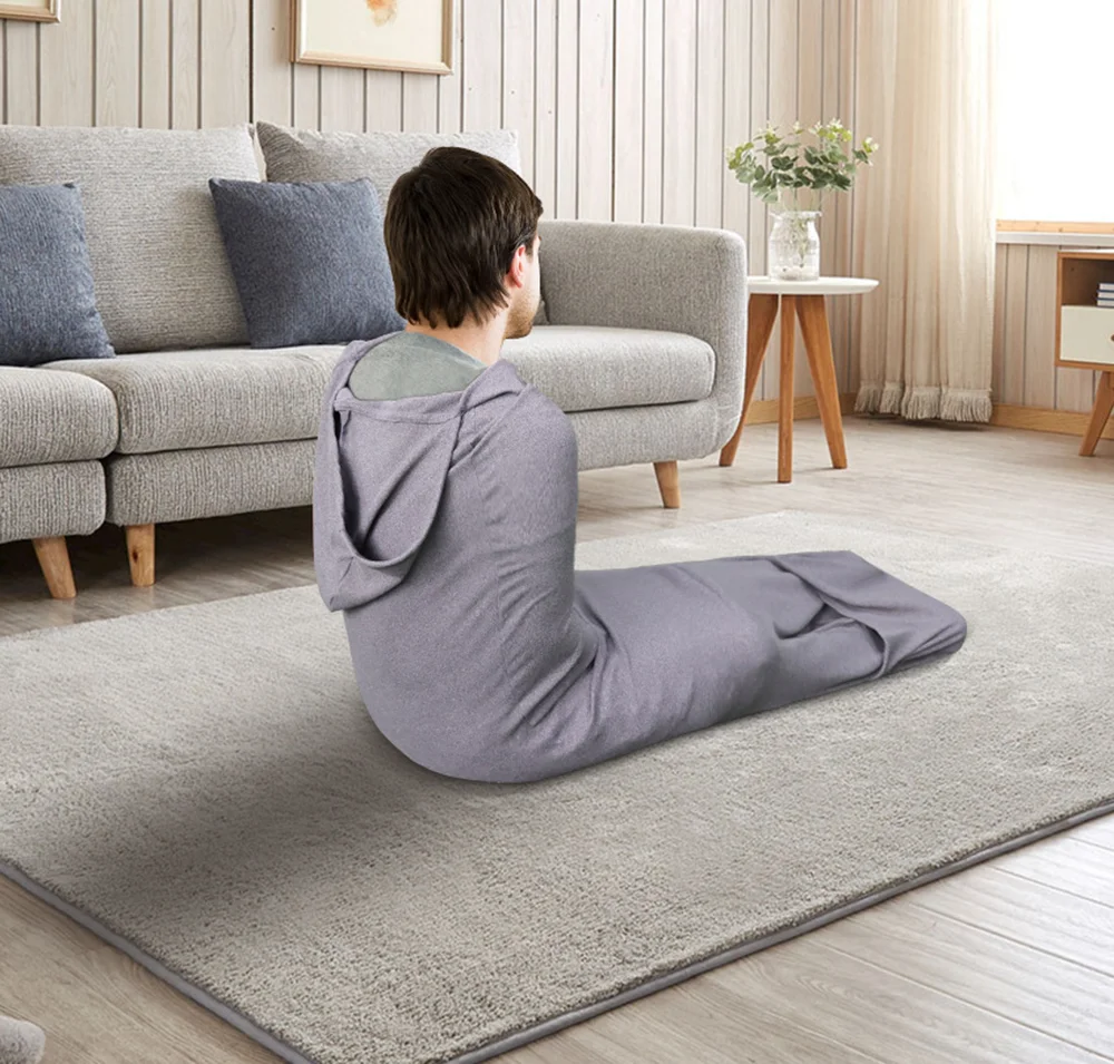 140-185cm Portable Comfortable Stretch Sleeping Bag Travel Compression Blanket Camping Sleeping Bag Lunchtime Sleeping Bag