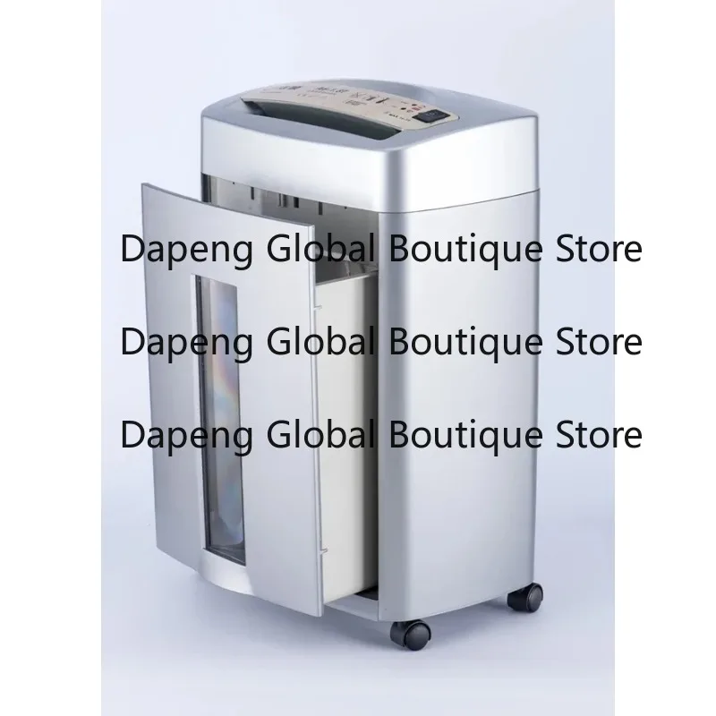 17L Capacity Mini A4 Paper Micro Cut Shredder Office Document Confidential Breaking Equipment