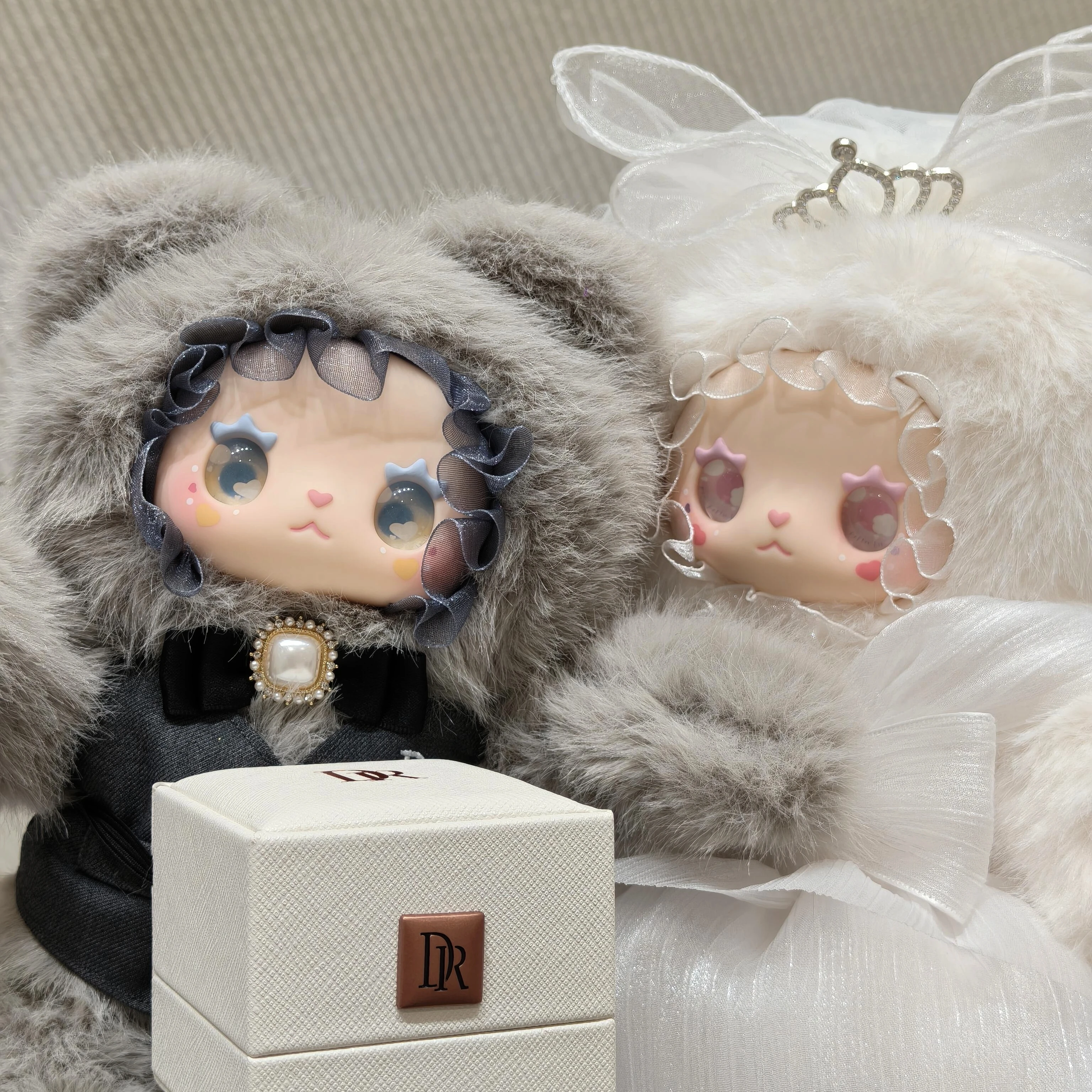 

Dr×Emma Proposal Essentials Confession Plush Doll Gift Box Can Record Sound Can Be Matched With A Diamond Ring Box Limited Colle