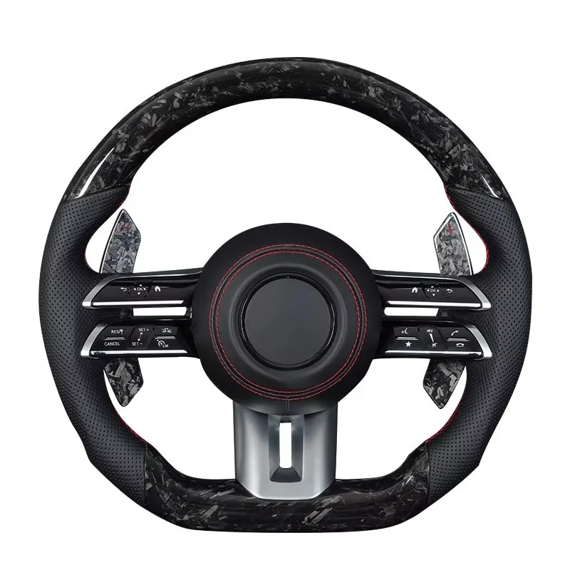 

Forged Carbon Fiber Car Steering Wheel For Mercedes-Benz Amg A220 W176 W205 W212 W222 W463 W464 W205 C-class