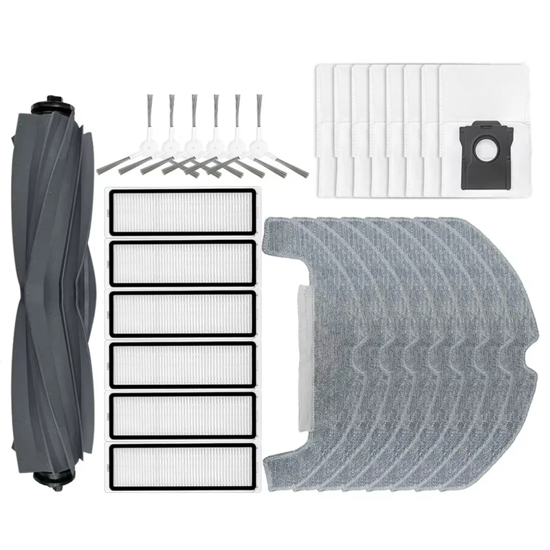 Piezas de repuesto para Robot aspirador Dreame D10 Plus Gen 2 RLD32GD, accesorios, filtro de Cepillo Lateral principal, fregona, bolsa de polvo