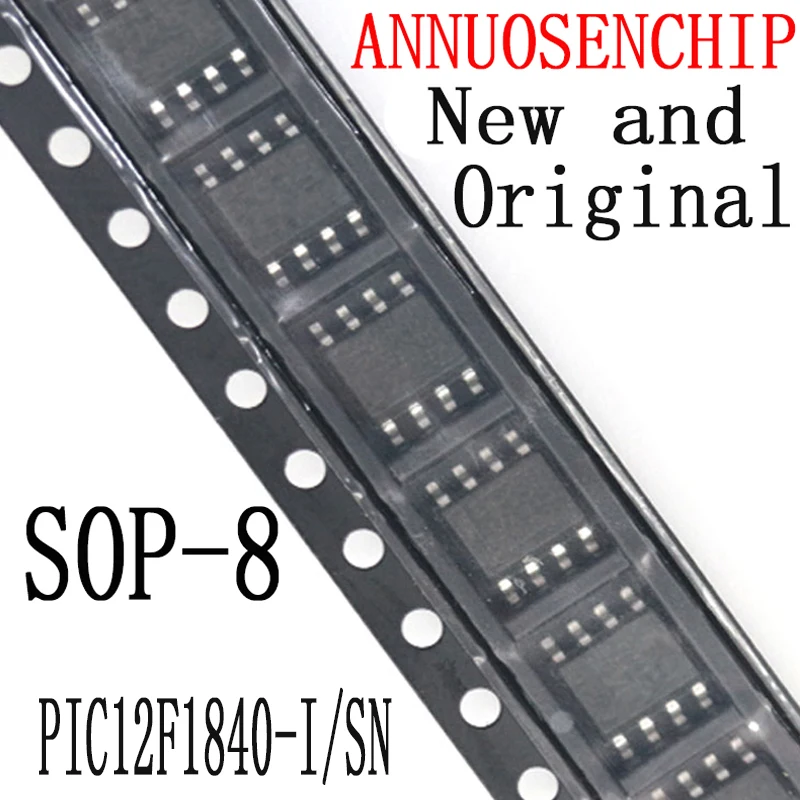 5pcs חדש ו-סופי 8 PIC12F1840-E/sn 12f1840 sop-8 pic12f1840 sop ic PIC12F1840-I/sn