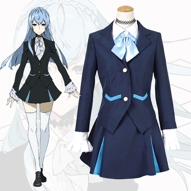 Anime Kiznaiver Sonozaki Noriko Man Woman Cosplay Costume Prop Accessories Girl Teenager School Uniform JK Shirt Halloween Party