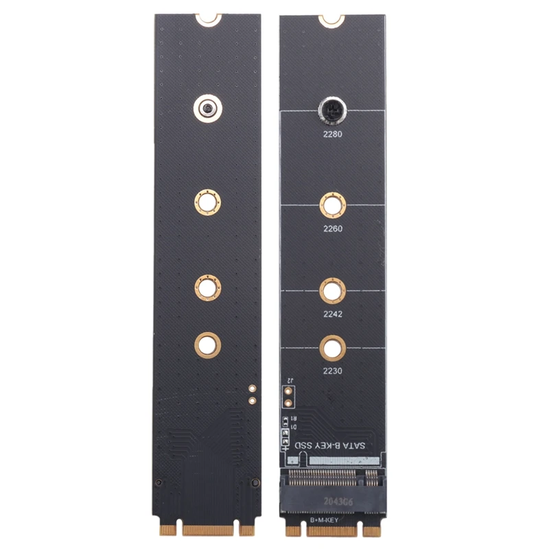 Karta adaptera M.2 SSD Test Protector Board M Key PCIE NVME Extension Protection Adapter dysku twardego Black M Key