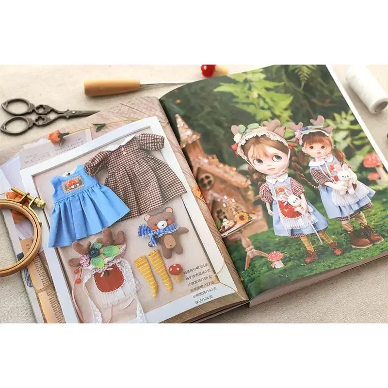 Ropa de bebé con patrón y mano, Tutorial Básico cero Jin, vestido de muñeca, Tutorial de costura de diseño, ropa de bebé OB, libros manuales