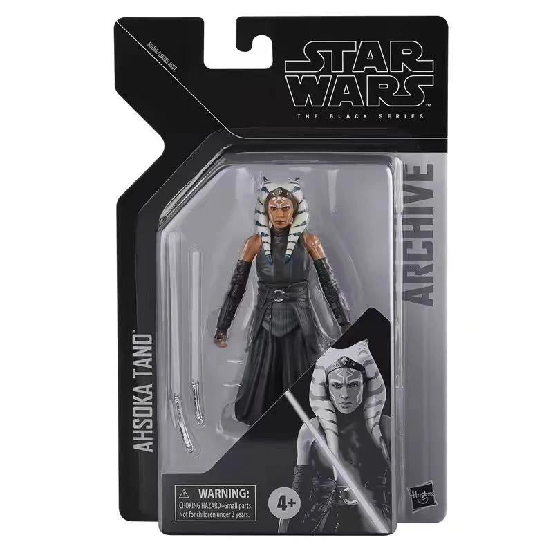 Hasbro Star Wars The Black Series Archives Grogu Ahsoka Luke Skywalker Obi-Wan Action Figure Model Gift Toy Collection for Kids