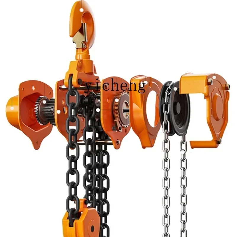 

chain hoist reversing chain manual small crane household crane lifting hoist