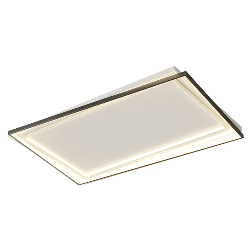 

Simple household rectangular hall light bedroom room light creative personality