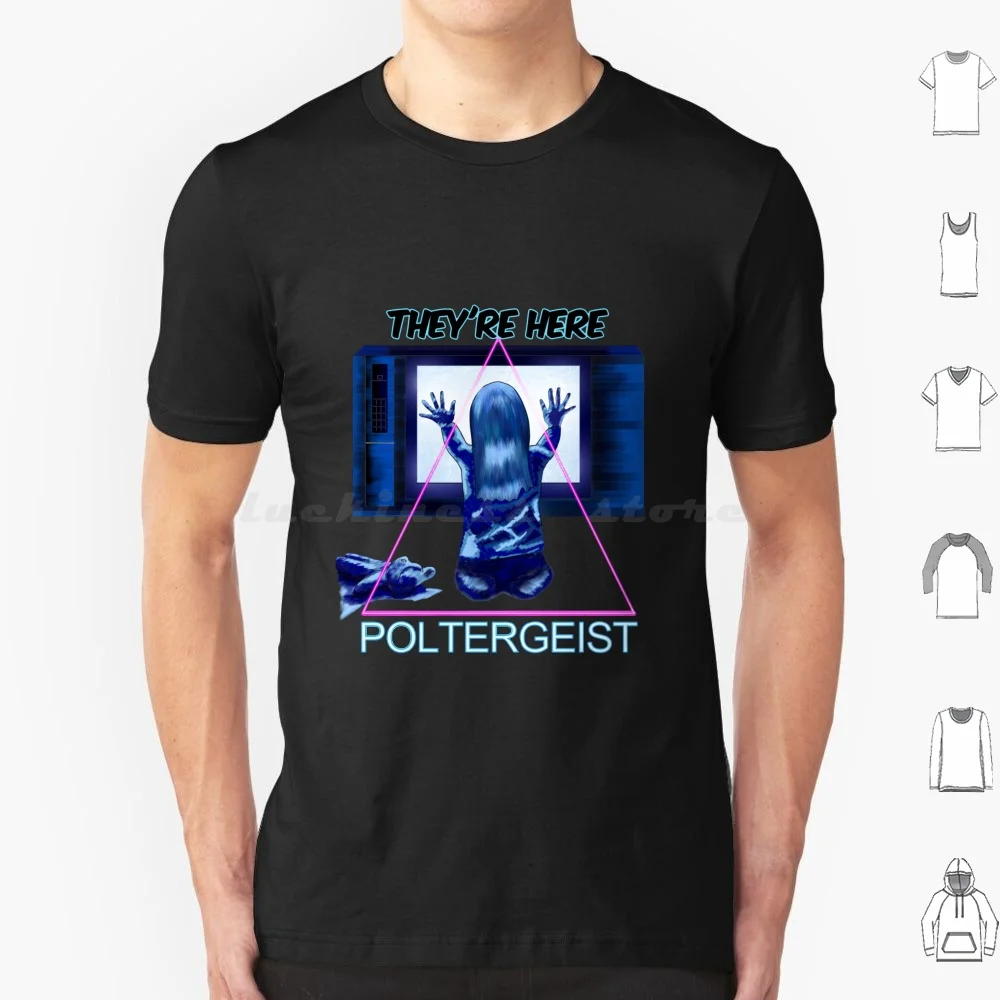 Poltergeist 1982-They're Here T Shirt Men Women Kids 6xl Poltergeist Horror Movie Film Ghost Supernatural Tv Girl Retro Old