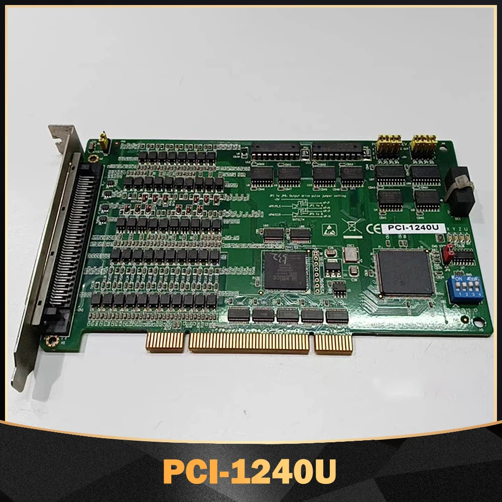 

PCI-1240U 4-осевая универсальная плата управления движением шагового/импульсного серводвигателя PCI