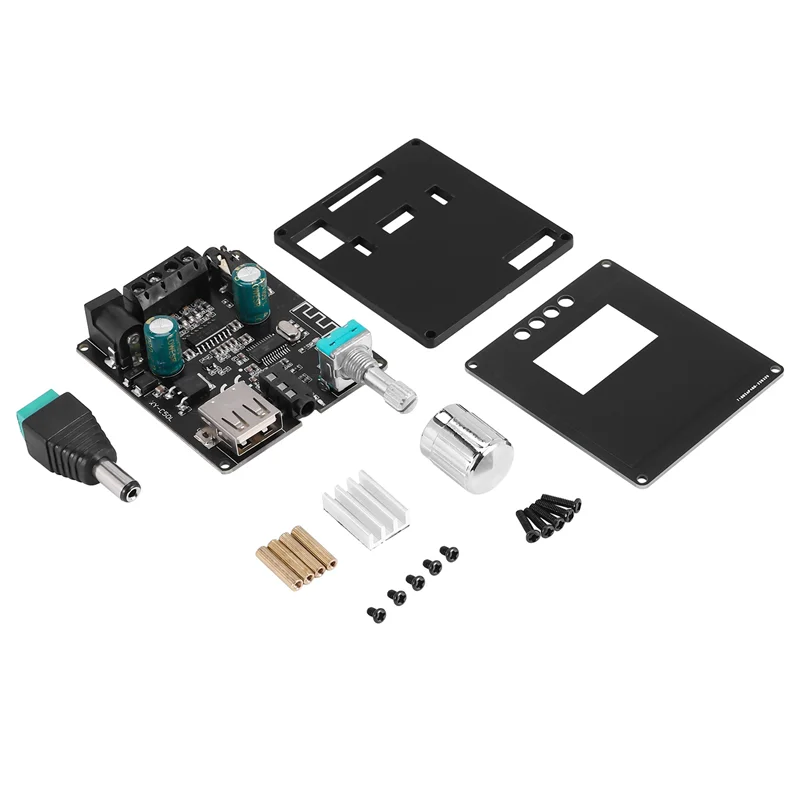 XY-C50L MINI Bluetooth 5.0 Wireless Audio amplificatore di potenza digitale scheda Stereo 50 wx2 amplificatore Bluetooth 3.5MM USB