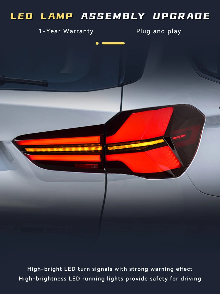 

2 шт., автомобильные фары для BMW X1 F48 F49 2016-2022