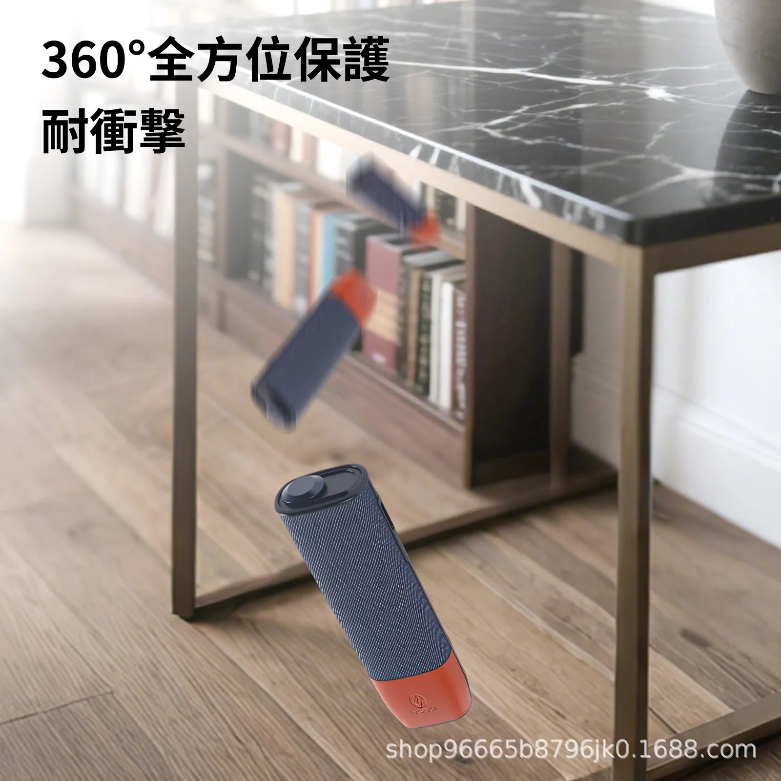 Cover Compatible with Iqos Iluma I One Case Protective Sleeve Shell Denim Fabric + Leather Style Case for The 7/8th Generations image 4