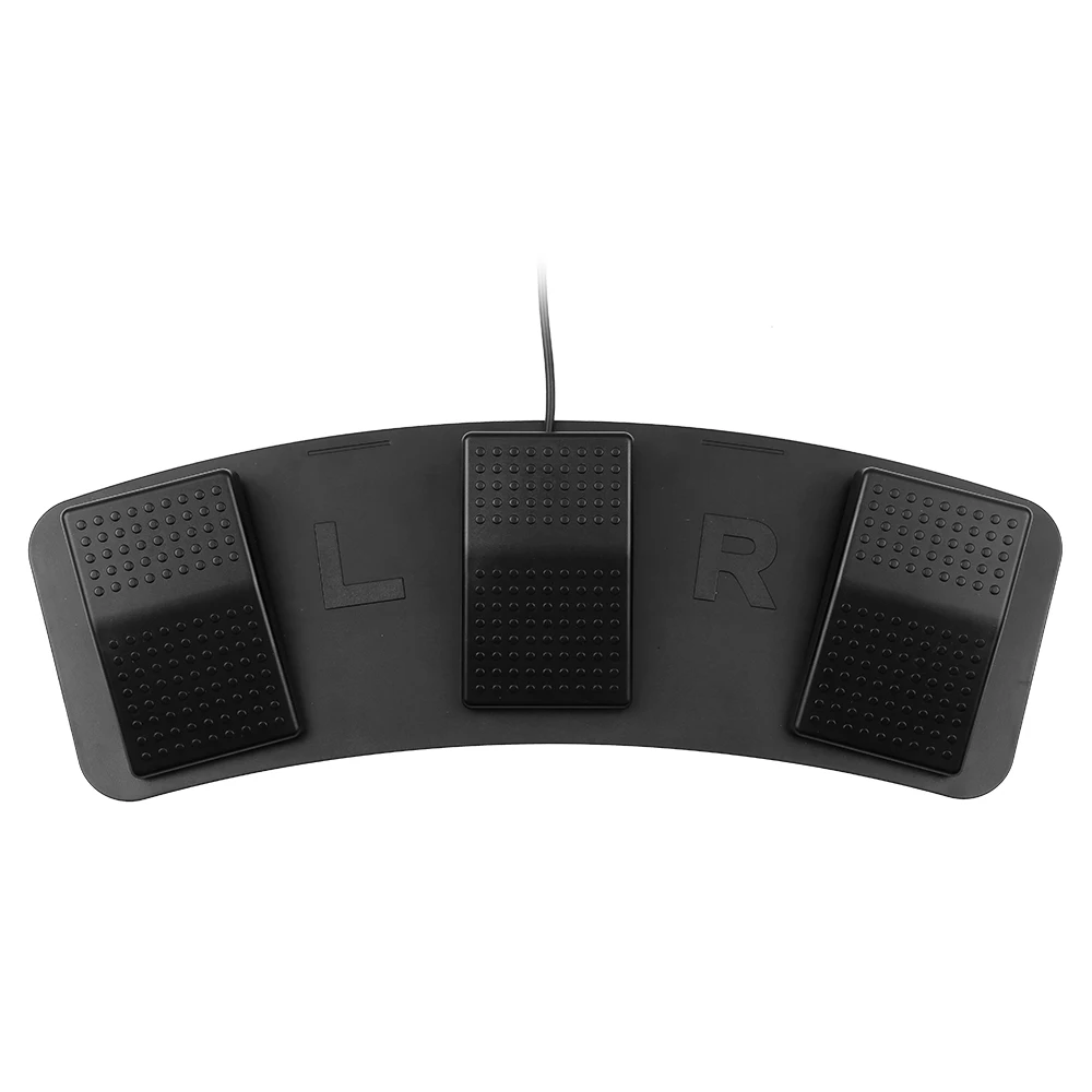 FS23-P USB Triple Foot Switch Multifunctional Customized Foot Pedal Photoelectric Switch for Image Acquisition Music Game Contro