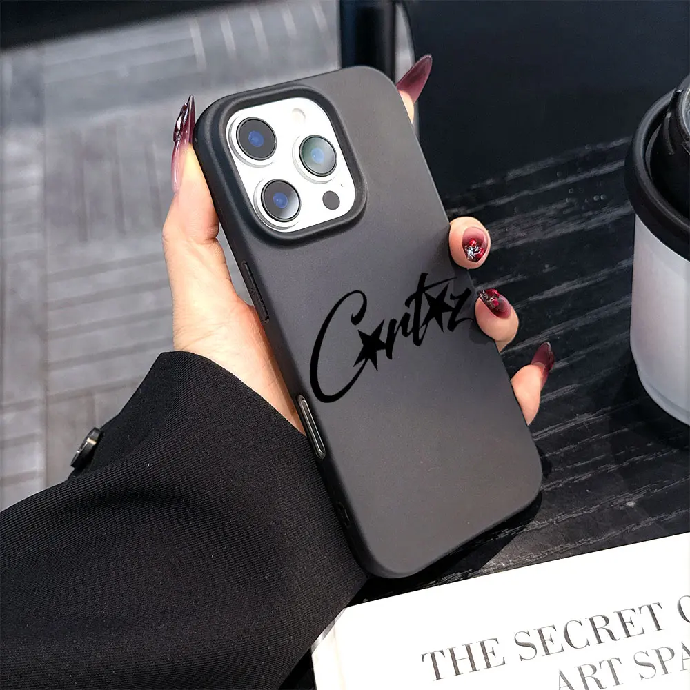 Luxury Goods Rules The World C-Corteizs Matte Phone Case For iPhone 17 16 15 14 Plus 13 12 11 Mini Pro X XS Max Air Plus Cover - náhled 3