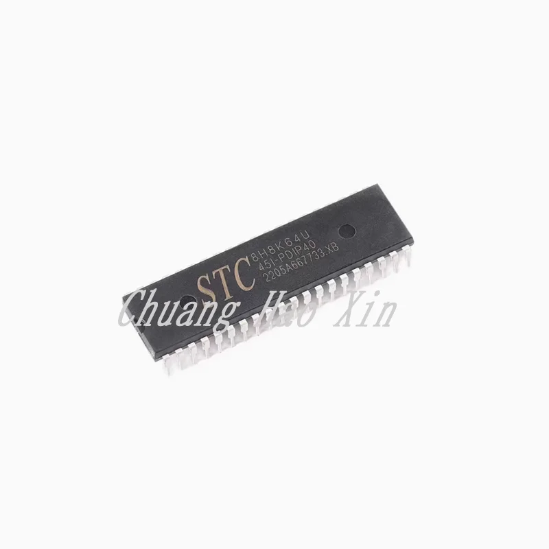 5/pcs brand new original genuine STC8H8K64U-45I-PDIP40 1T 8051 microcontroller MCU chip