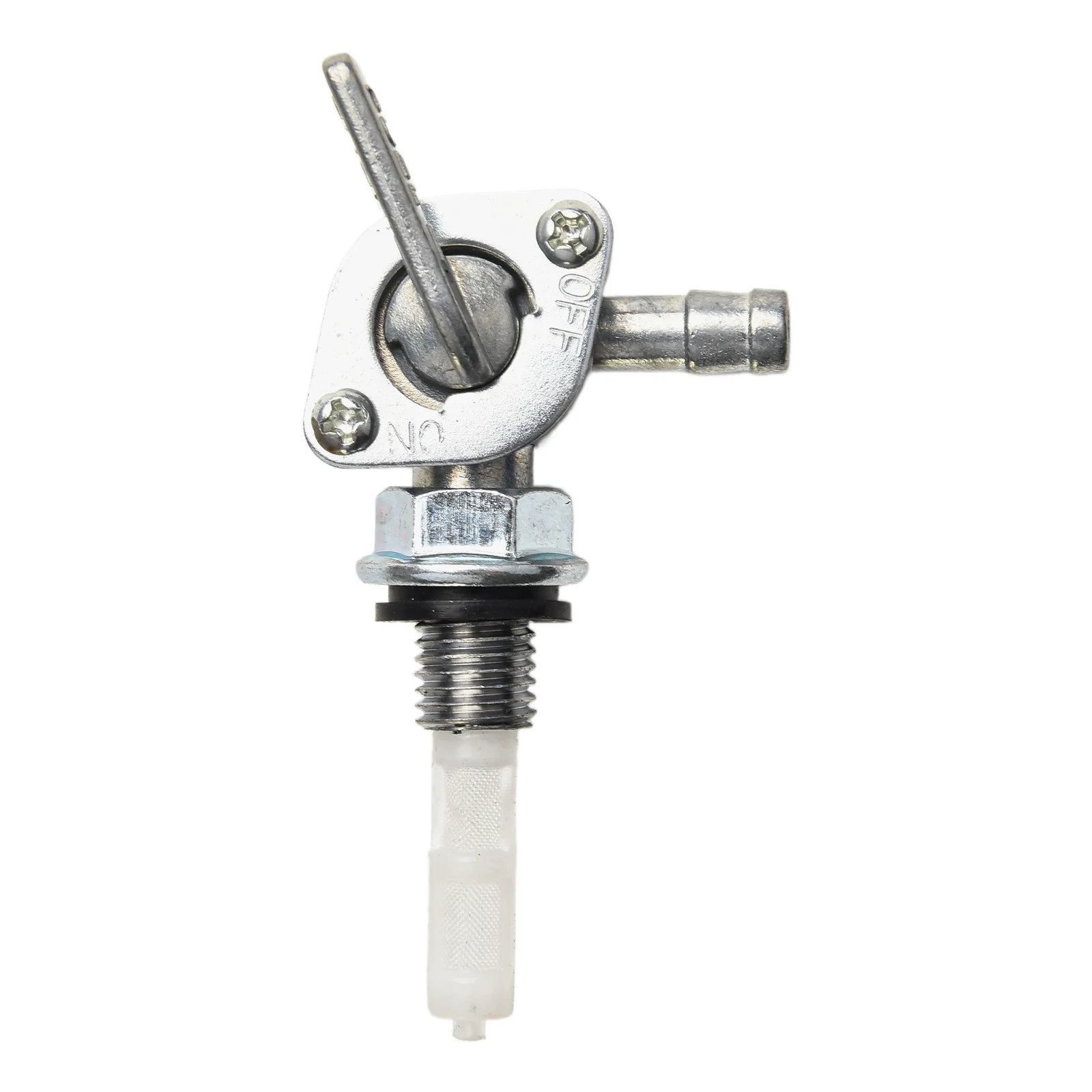 Brandneues, hochwertiges Schaltventil, Kraftstoff, 1/4 Zoll Schlauch, 1 Stück, 90-Grad-Zubehör, Wasserhahn, Kraftstoffabschaltung, Rasenmäher
