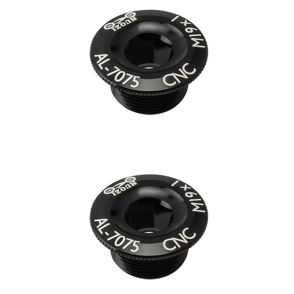 

2pcs Crank Cover Bike Accessory Dental Plate Screw for Mountain Road Bikes Black Arm Fixing Bolt Aluminum Alloy CNC